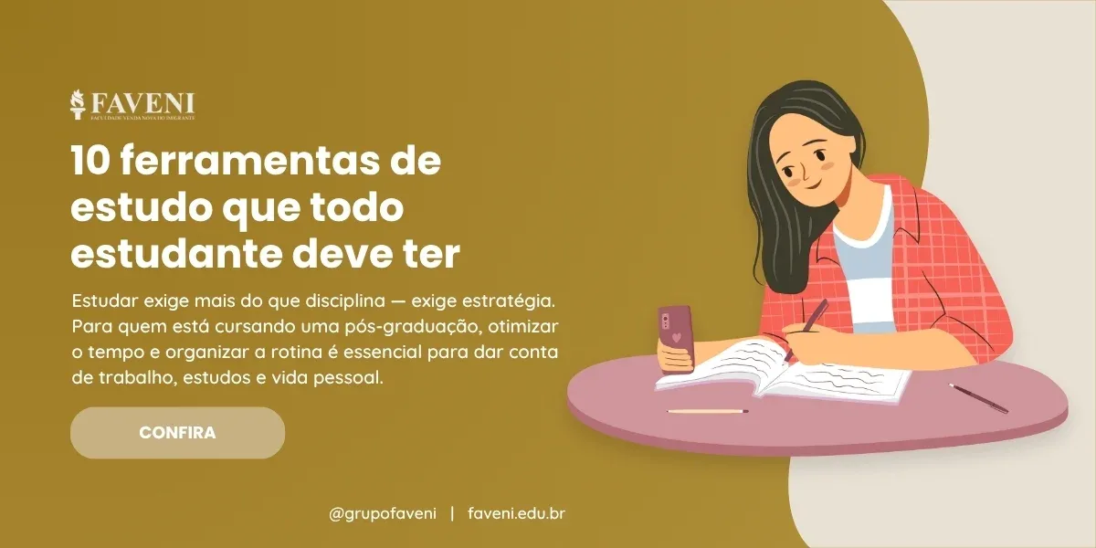 10 ferramentas de estudo que todo estudante deve ter